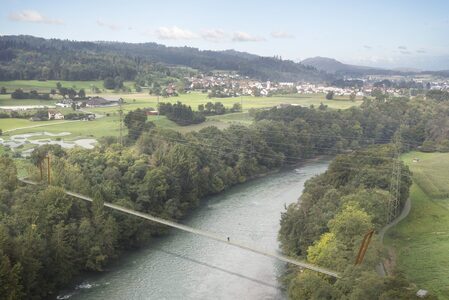 Hängebrücke Tägerig/Stetten