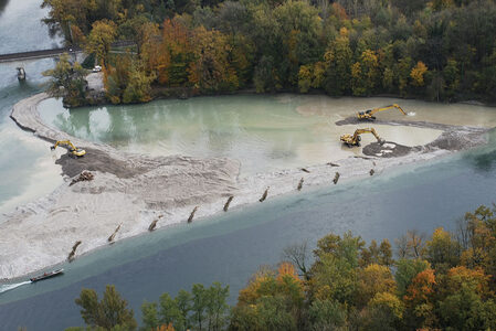 Wasserschloss Baggerung Fahrrinne Militär 